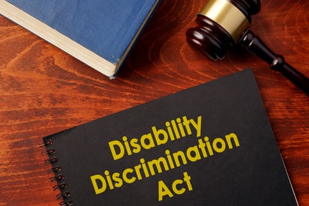 book with title disability discrimination act (dda